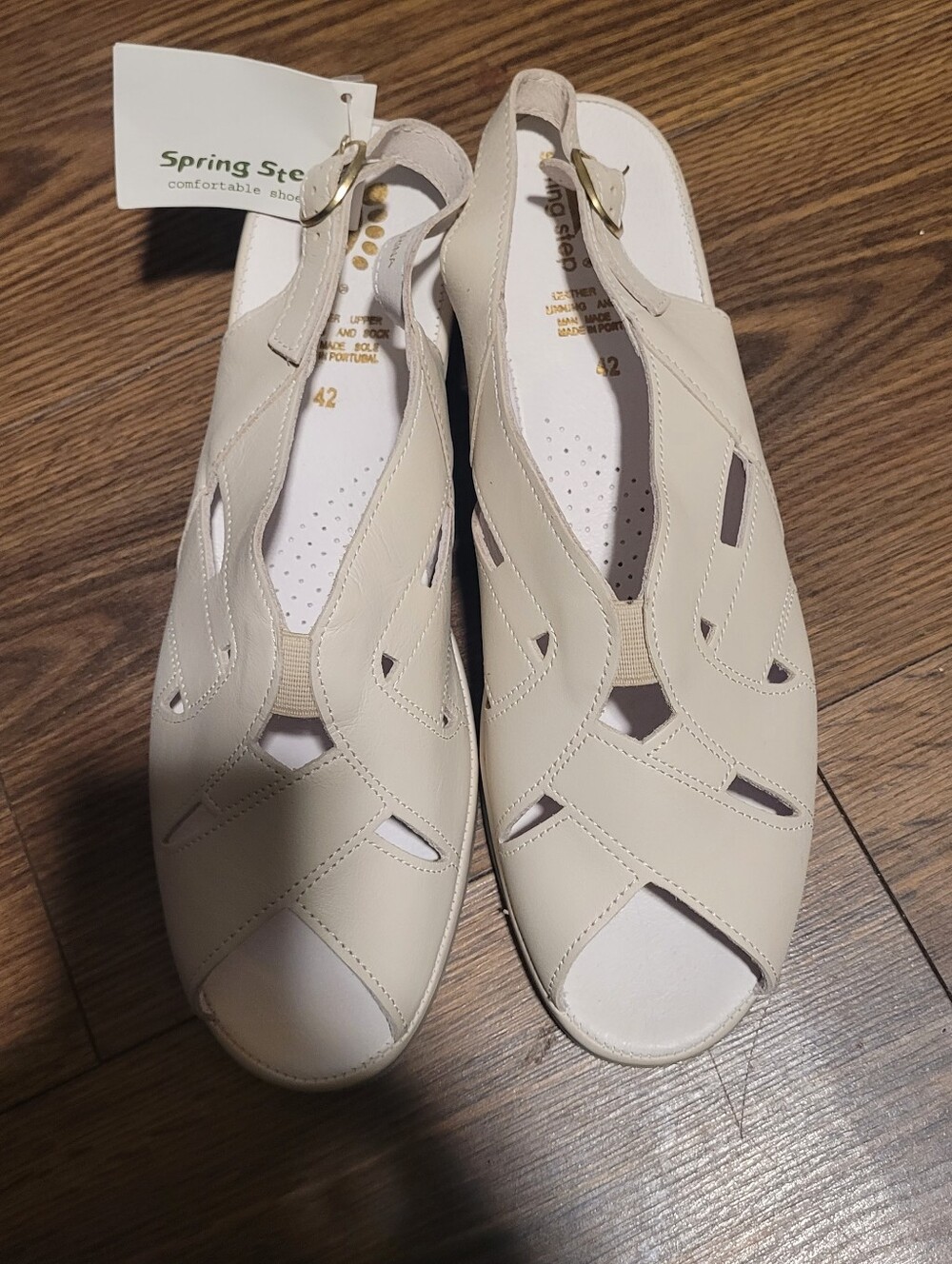 NWT SPRING STEP MARINA SL8NGBACK SANDALS/SHOES
